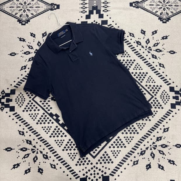 폴로 랄프로렌 커스텀 슬림핏 자수 반팔카라티 M P00065