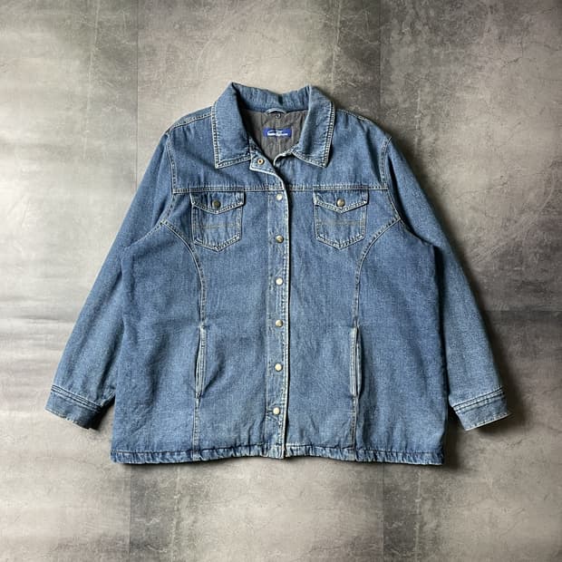 PENNINGTON'S 빈티지 데님 다운버튼 코튼 자켓