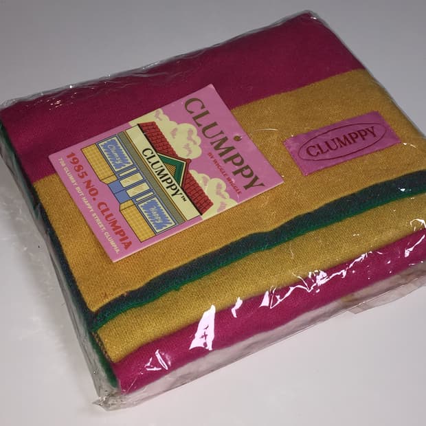 (단순개봉 미사용 새상품) 위글위글 CLUMPPY 단종 머플러