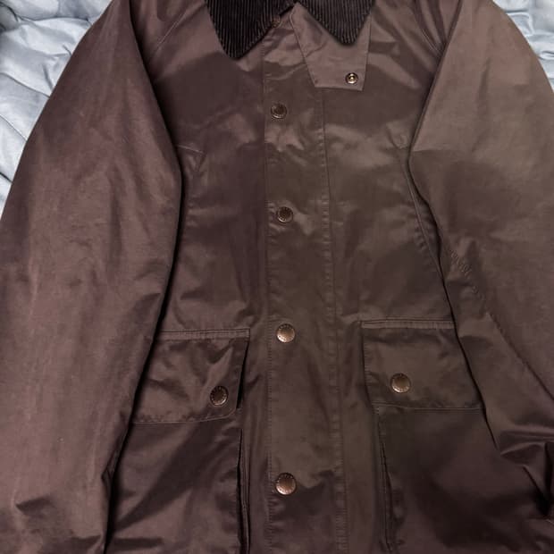 바버 OS Peached 비데일 논왁스 네이비 36 사이즈