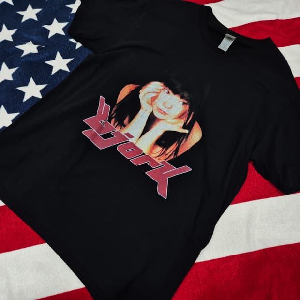 Bjork 비요크 반팔 티셔츠 블랙