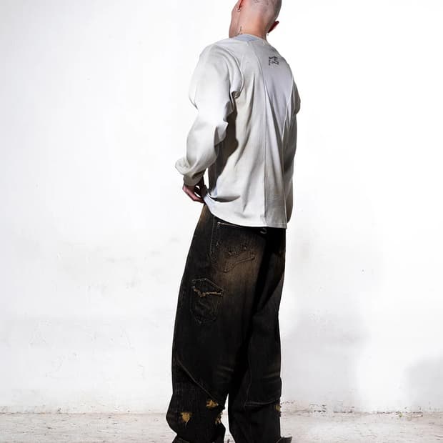 aesynctx faded longsleeve 새상품