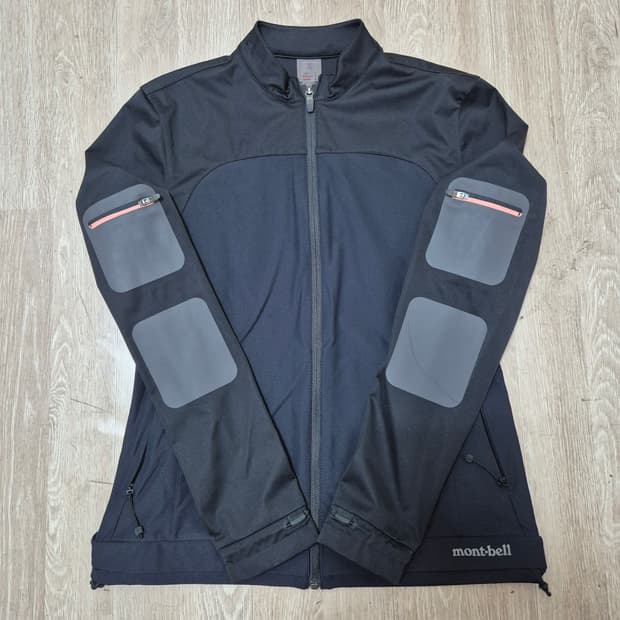 몽벨 여성 아웃도어 스판 바람막이 집업자켓