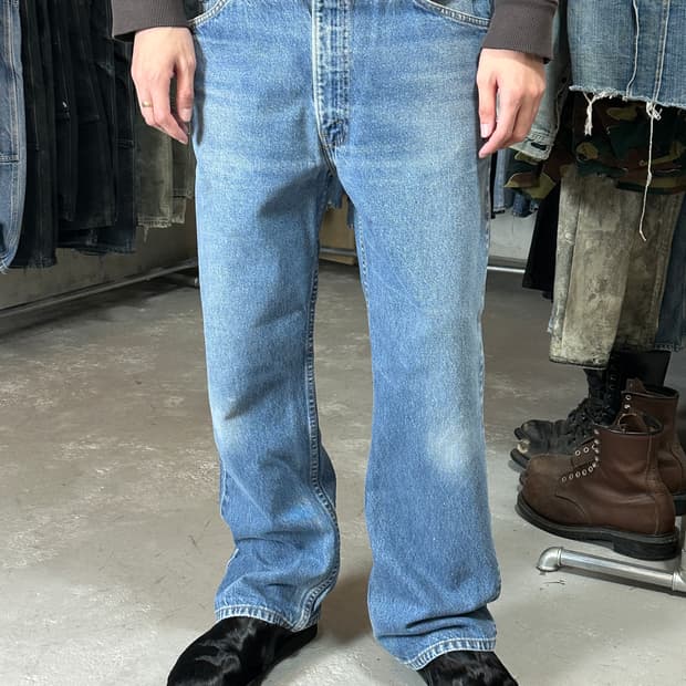 90's USA Made 빈티지 리바이스 517 오렌지탭 부츠컷
