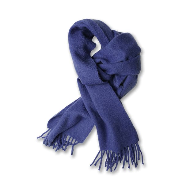 드레익스 [Drake's] 블루 캐시미어 100% 스코틀랜드 머플러