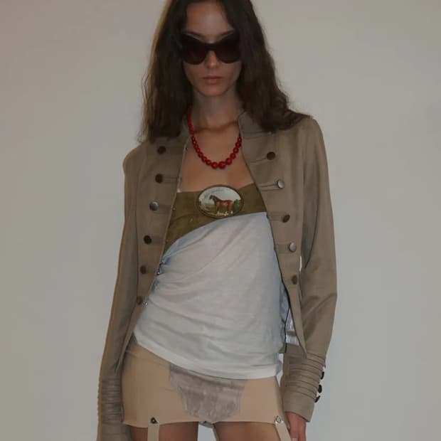 스컬프터 나폴레옹 자켓 베이지 L