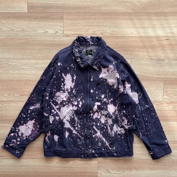 Needles bleached  work jacket