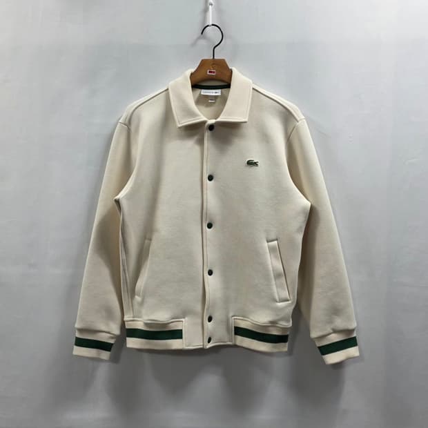 1772 라코스테 이중지 스타디움 스냅버튼 스웻 자켓 FR4(M)