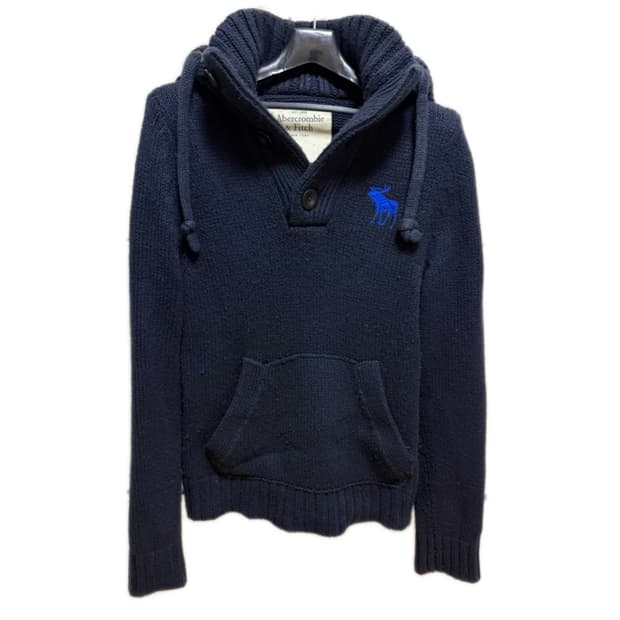 💙아베크롬비 네이비 니트 후디 후드티💙