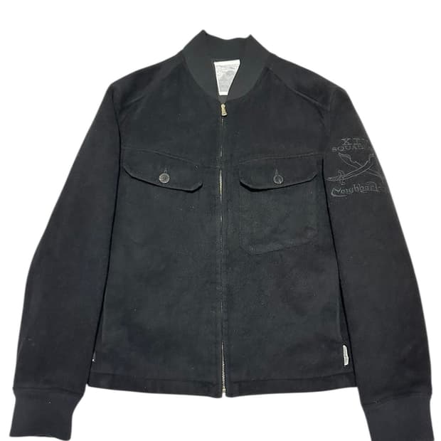 네이버후드 캐시미어 블루종