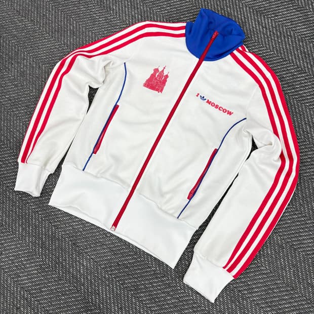 아디다스 모스크바 트랙 져지 화이트