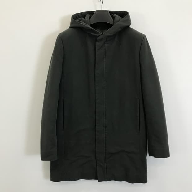 COS 코스 후드 패디드 파카 카키 [46]