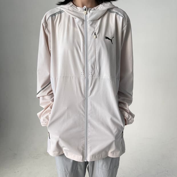 Puma wind hooded zip-up