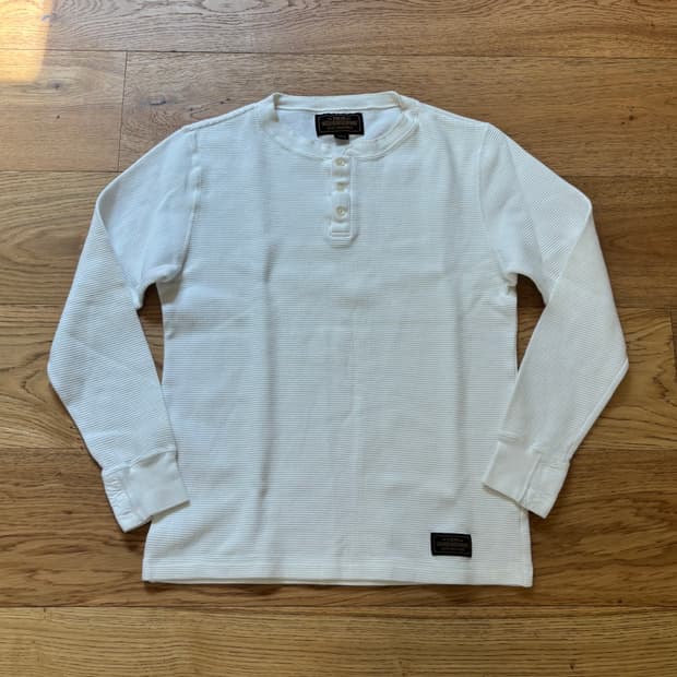 네이버후드 와플티셔츠