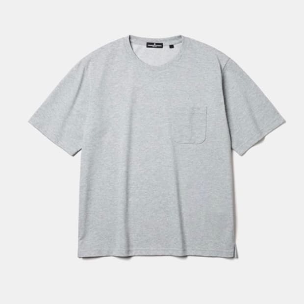 GU x 엔지니어드 가먼츠 티셔츠 그레이 XL