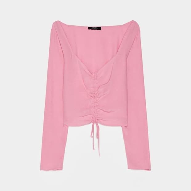 Bershka slip blouse