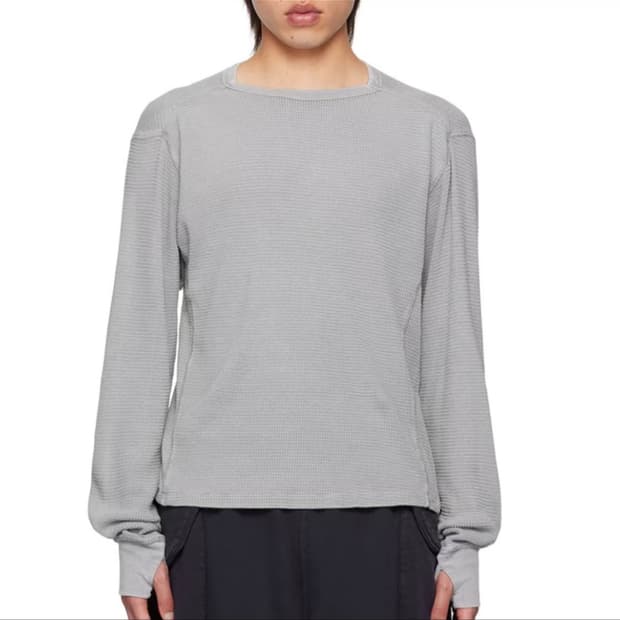 엔타이어스튜디오 써멀 롱슬리브 그레이