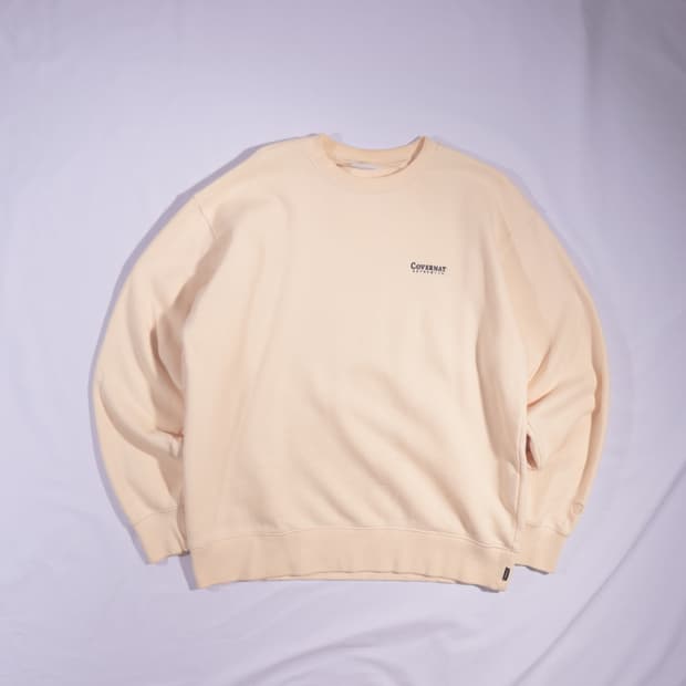 커버낫 로고 맨투맨 B59