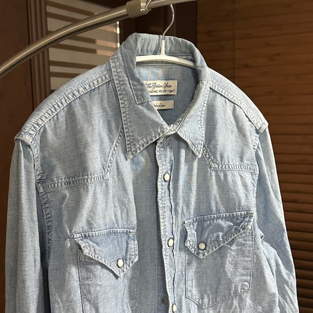 Remi Relief 리페어 데님 웨스턴 셔츠