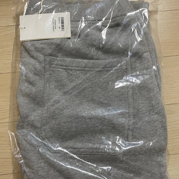 선스펠(sunspel) 스웻팬츠 그레이 m사이즈