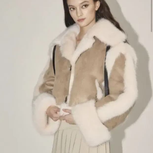 쓰리타임즈 버니퍼 무스탕