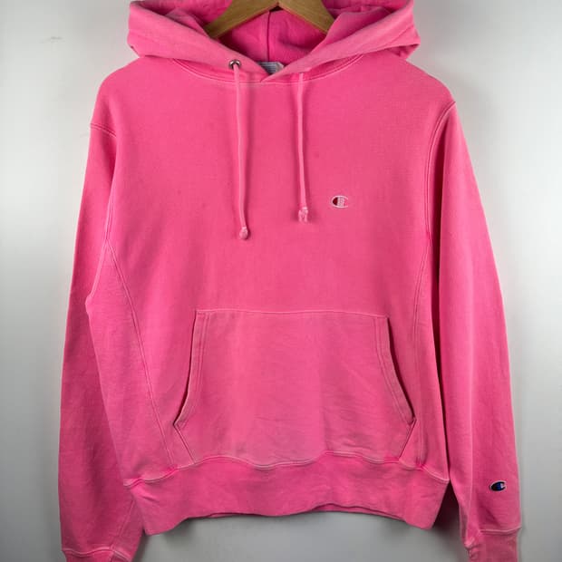 챔피온 리버스위브 코랄 후디1707