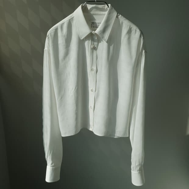 Maison Margiela Cropped Blouse/Shirt