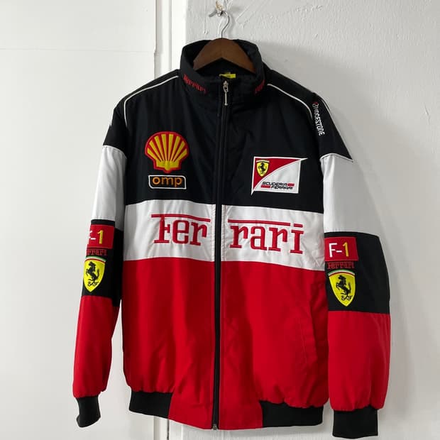 빈티지 페라리 F1 레이싱 자켓