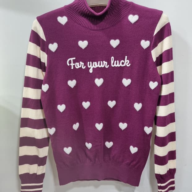 팬텀 골프 모크넥 니트티 (C976