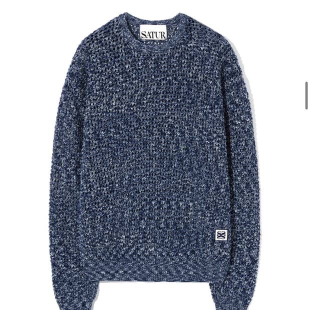 세터 이비자 시티 바캉스 내추럴 니트 네이비