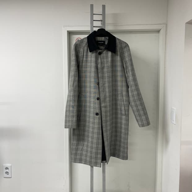 앤더슨벨 체크 코트 M