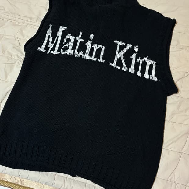 마뗑킴 니트 베스트