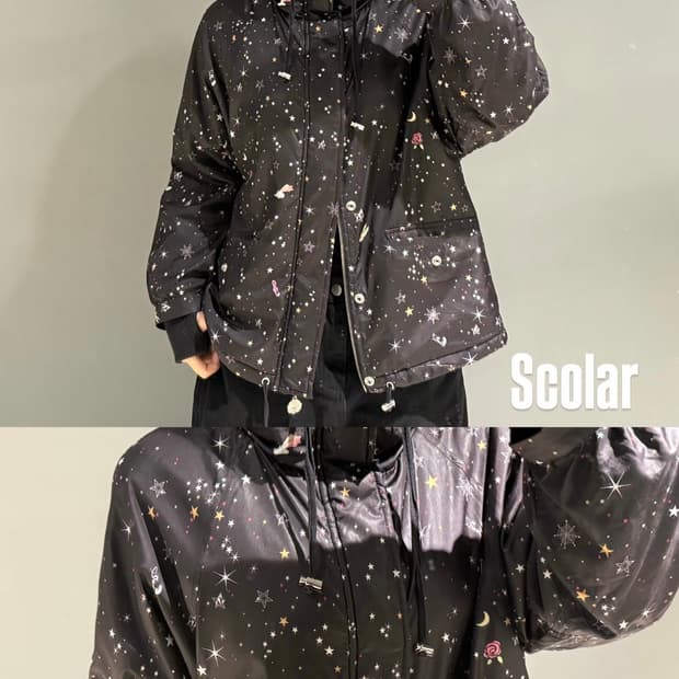 Scolar kawaii printing jumper