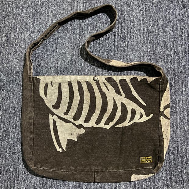 빈티지 2010s [캐피탈] KOUNTRY 캔버스 숄더백