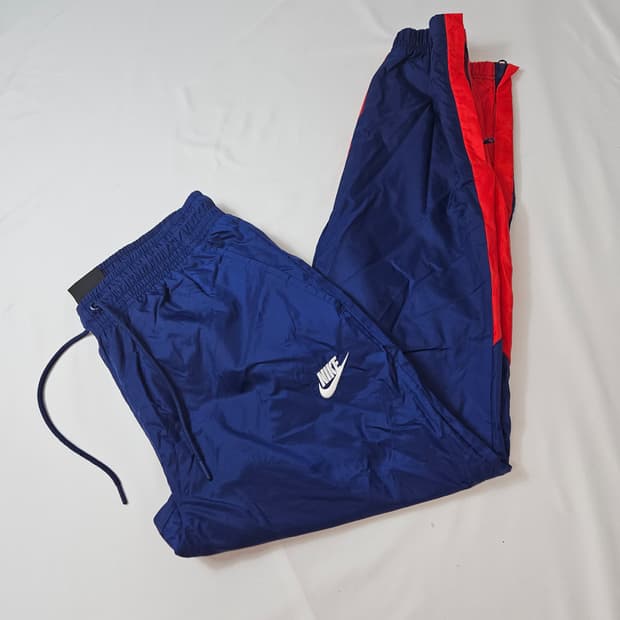 나이키 우븐 조거팬츠 바람막이 밴딩 트레이닝 M (거의 새상품)