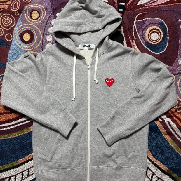 꼼데가르송 후드집업 L