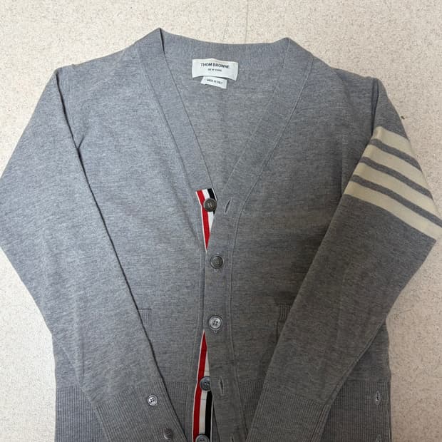 톰브라운 메리노울 가디건 2
