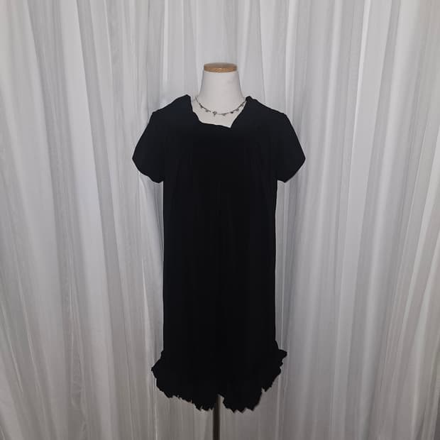 ryu 공겜 히메 블랙 레이스 드레스