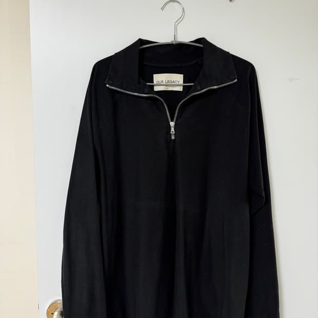 OUR LEGACY 하프집 HALF ZIP