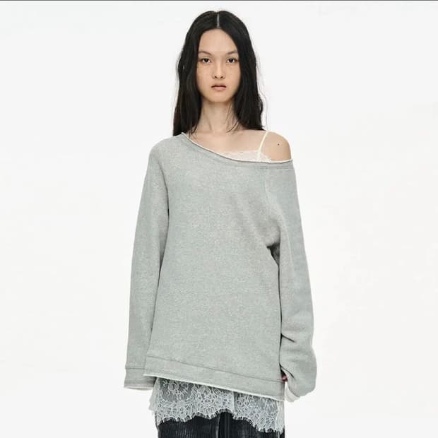 세릭 베이직 스웨트 탑