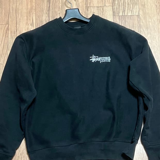 스투시 슈페리얼퀄리티 크루넥 M