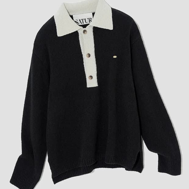 ❗️새상품❗️세터 울 부클 니트 satur