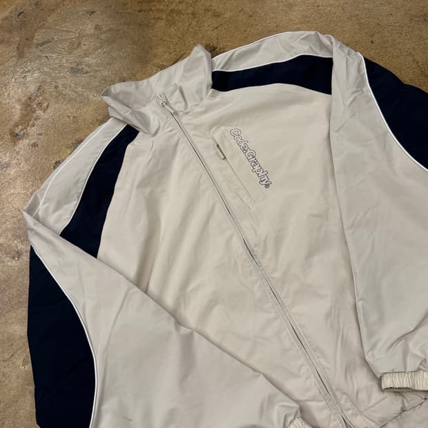 [정품/M] 코드그라피 배색 바람막이 자켓 b14