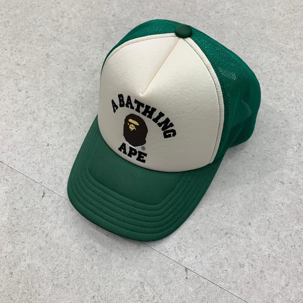Bape 베이프 컬리지 메쉬캡