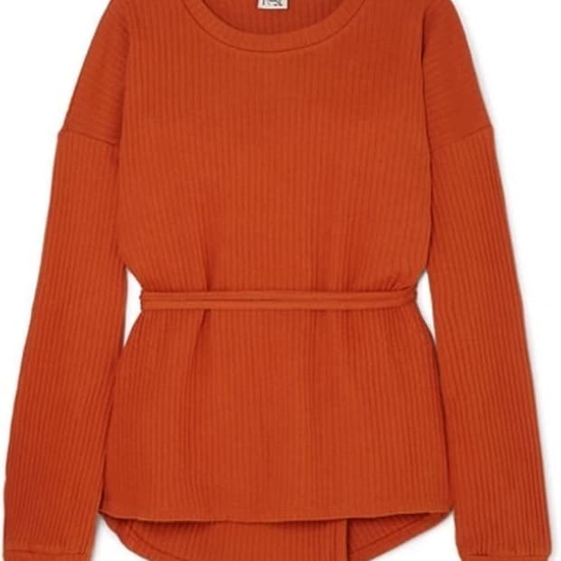 베이스레인지 쇼 롱 슬리브 오렌지 Baserange Shaw Orange