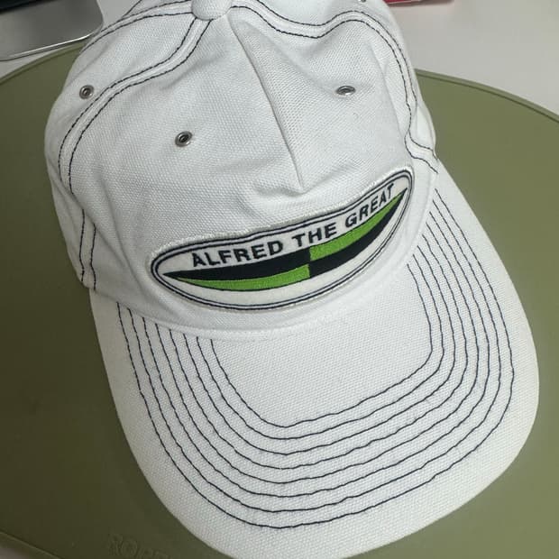 헤리티지플로스 알프레드 dirt cap 모자 화이트