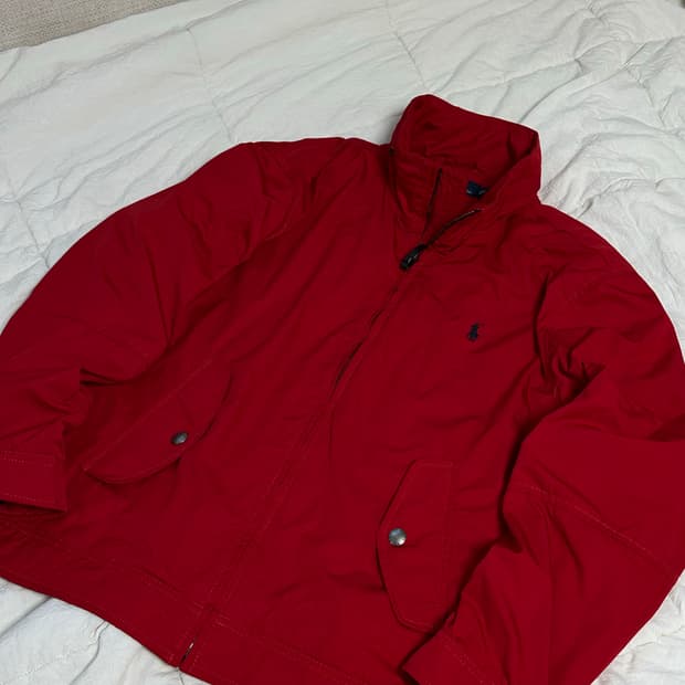 폴로 스윙탑 자켓 레드 라지