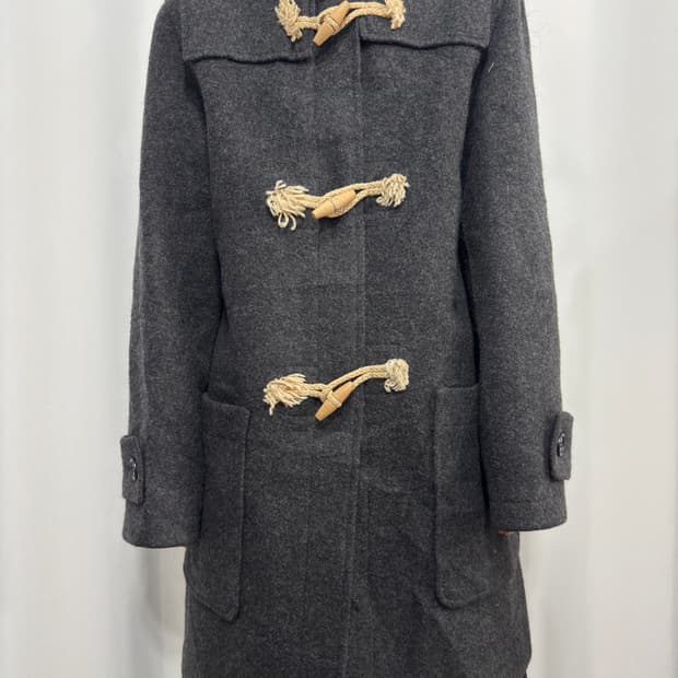 midwest homme duffle wool hood coat