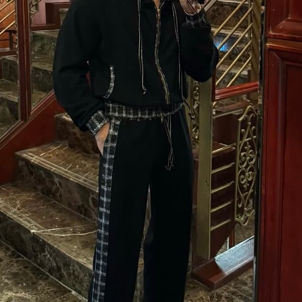 라피나토 트위드 트레이닝 셋업 50사이즈