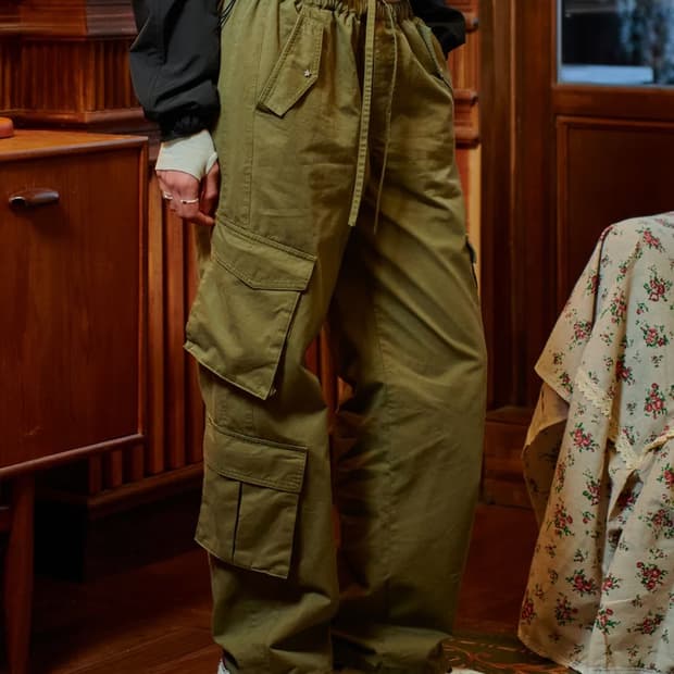 비터셀즈 몰리 카고팬츠 카키